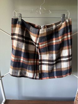 Plaid Skirt