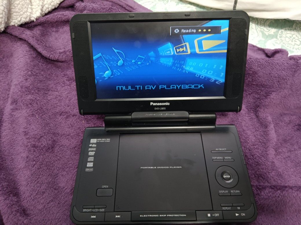Panasonic Portable DVD-CD Player