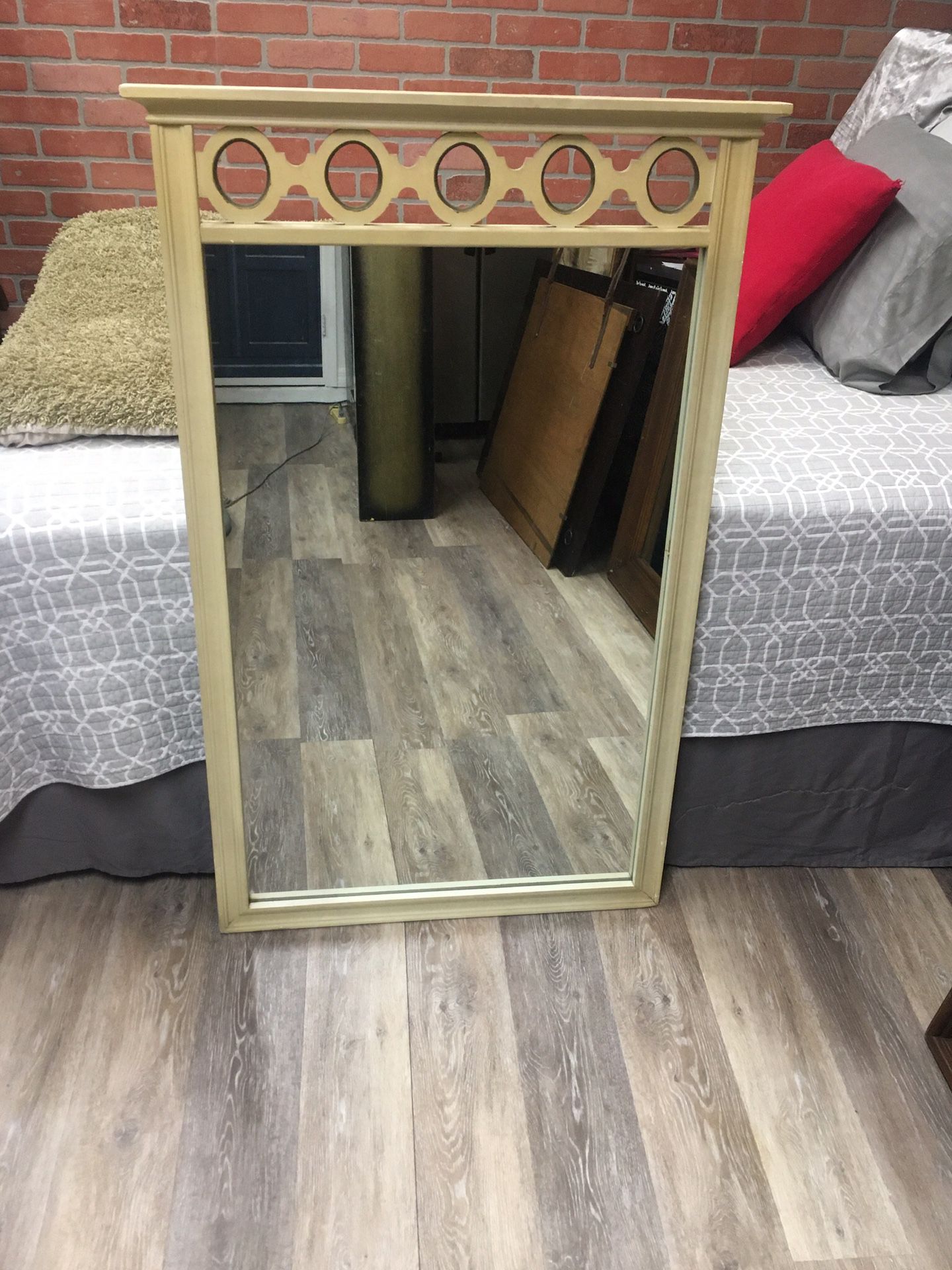 Mirror for dresser or entryway table