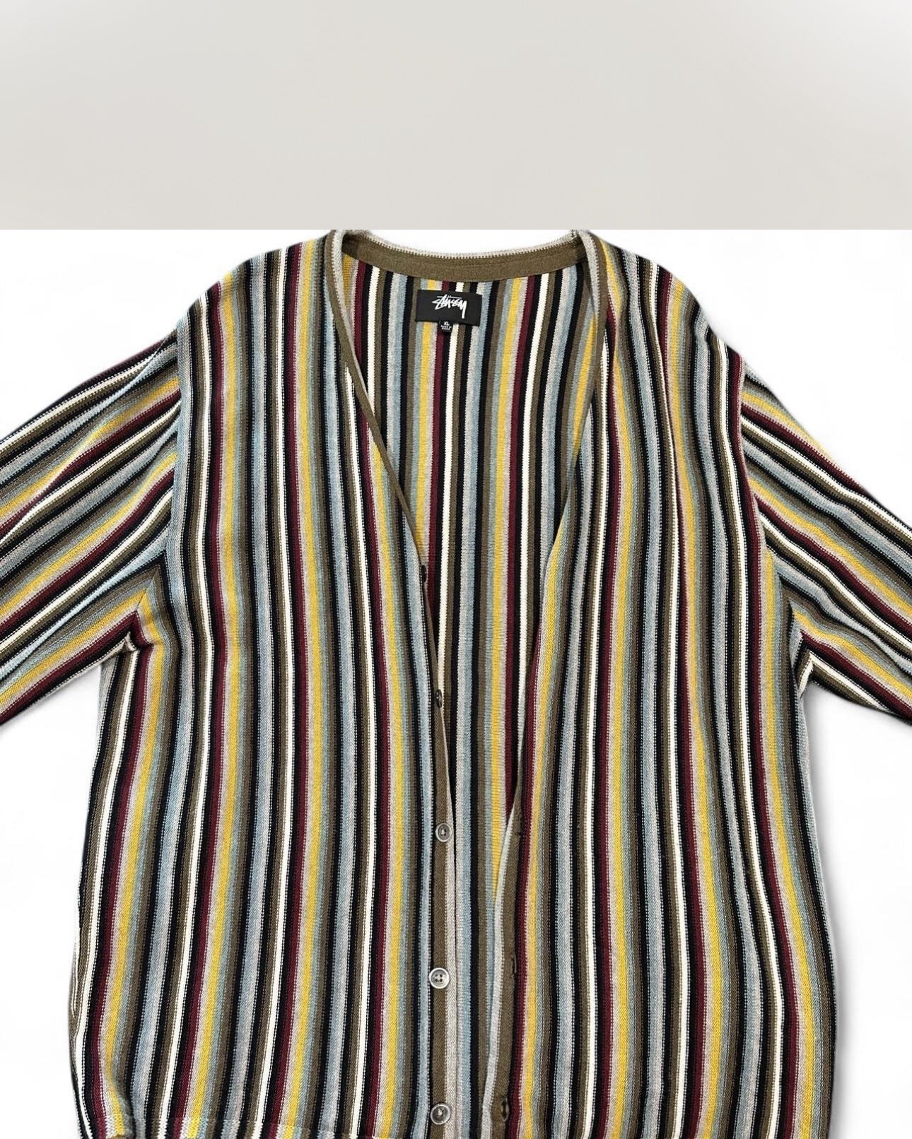 Stüssy multi-coloured cardigan 