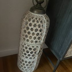 Large Boho Lantern Coastal 