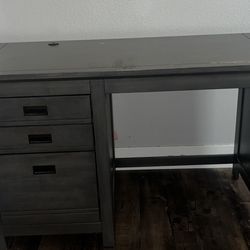 Desk and Nightstand 
