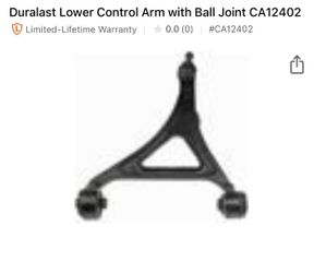 Duralast Lower Control Arm with Ball Joint CA12402