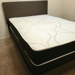 NEW FULL SIZE MATTRESS AND BOX SPRING-2PCS.