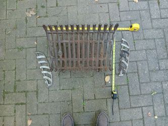 Cast Iron Fireplace Grate