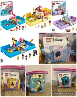 Disney Princess Book Lego Sets