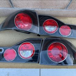 98-00 Honda Accord 4-Door Sedan Tail Lights Luces Traseras Calaveras Micas Faros Lamps 