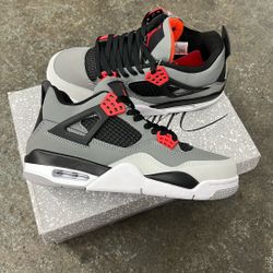 AJ Retro 4 Infrared - Men 7-13 All Sizes Available