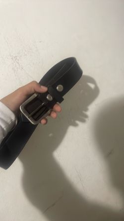 Buffalo leather belt