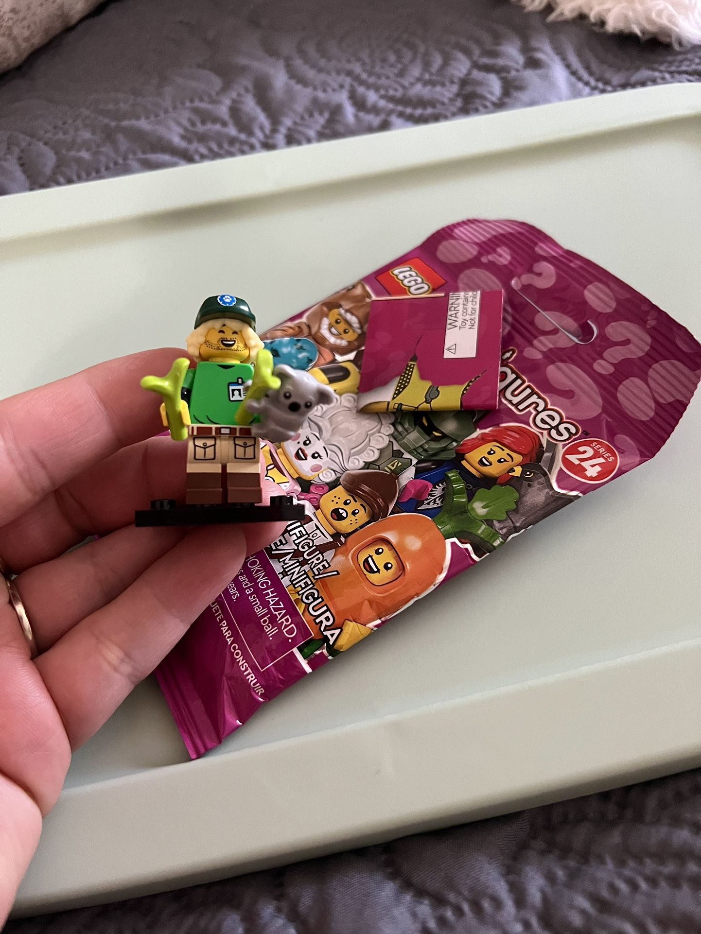 Lego Figure With Koala