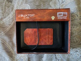 J. Buxton Wallet Black