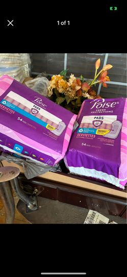 Poise Pads No 4 New  10 Each