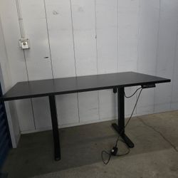 Electric Sit And Stand Ergonomic Desk Single Motor 