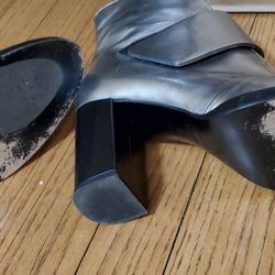 Silver Party Boots! Sz. 38 / Sz 7 in US