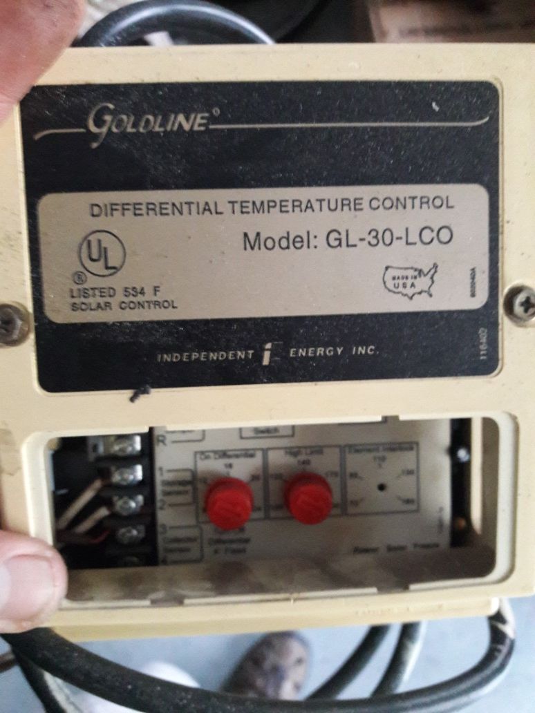 Goldline differential temperature control