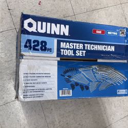 QUINN Master Technicians Tool Set, 428 Piece Model #58154 NIB