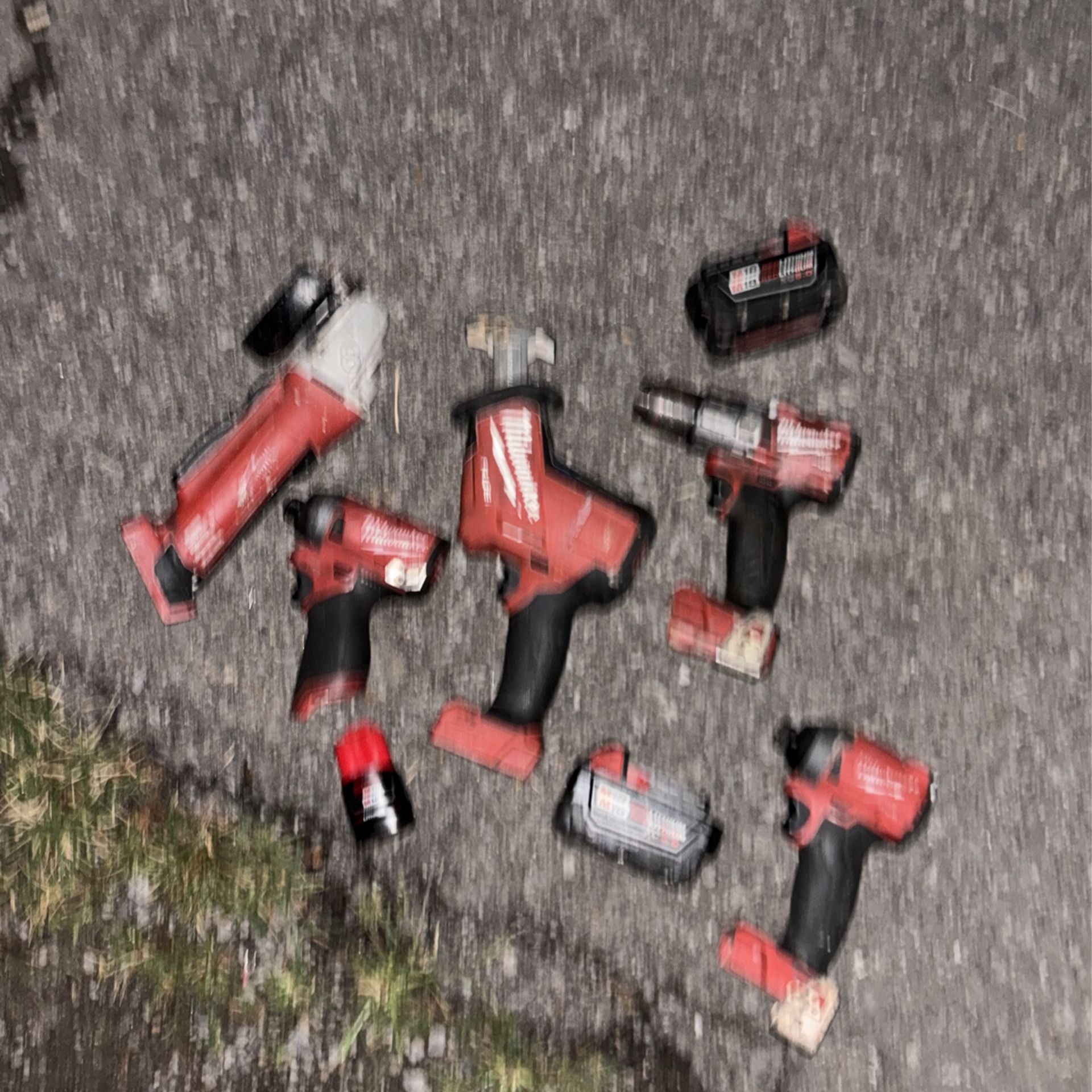 huge 11 piece milwaukee m18 and m12 tool combo