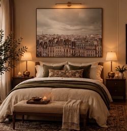 set of 9 French art prints