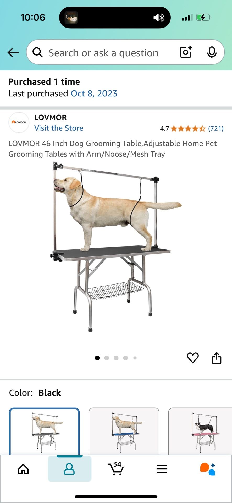 Grooming Table