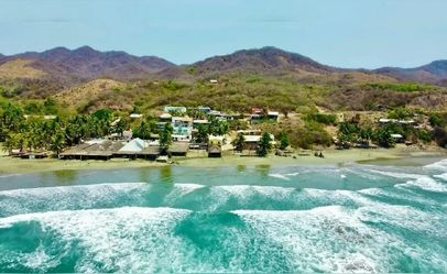Beach Front Lots 2 Lotes En Playa Soledad Michoacan Mexico