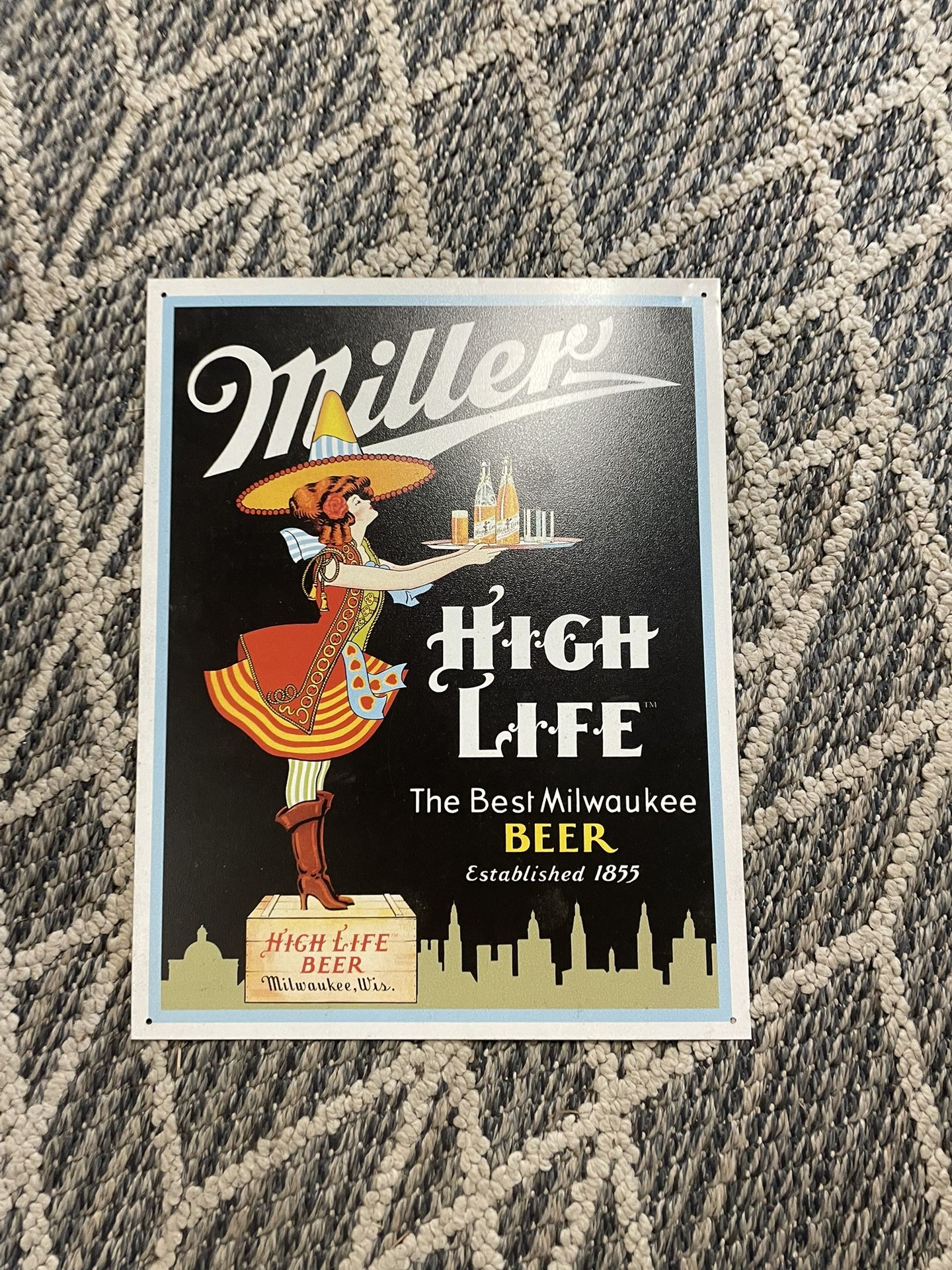 Miller Beer Sign