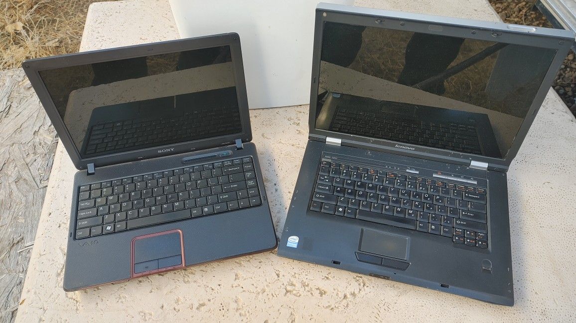 Lenovo And VAIO Laptops