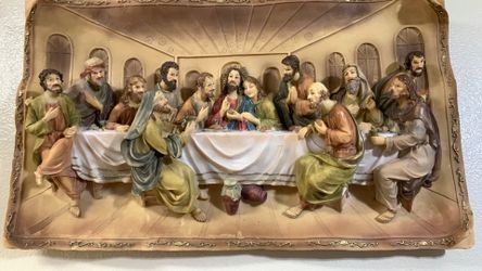 3D cuadro del Santa cena