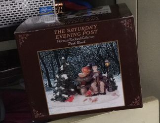 this Saturday evening Post Norman Rockwell collection Park Bench