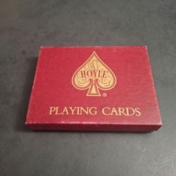 Vintage Late 60's To Early 70's Hoyle Needlepoint Butterfly Double Deck Playing Cards Complete 54 Card Sets (Incl Jokers)