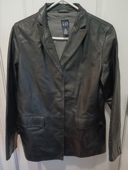 Jacket GAP shell genuine leather