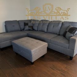 Brand New Sectional Couches Gray
