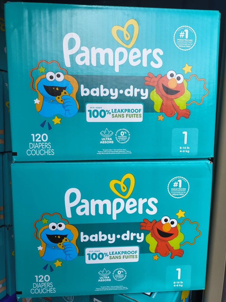 Pampers baby dry size 1