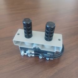Overhead crane multi speed push buttons.