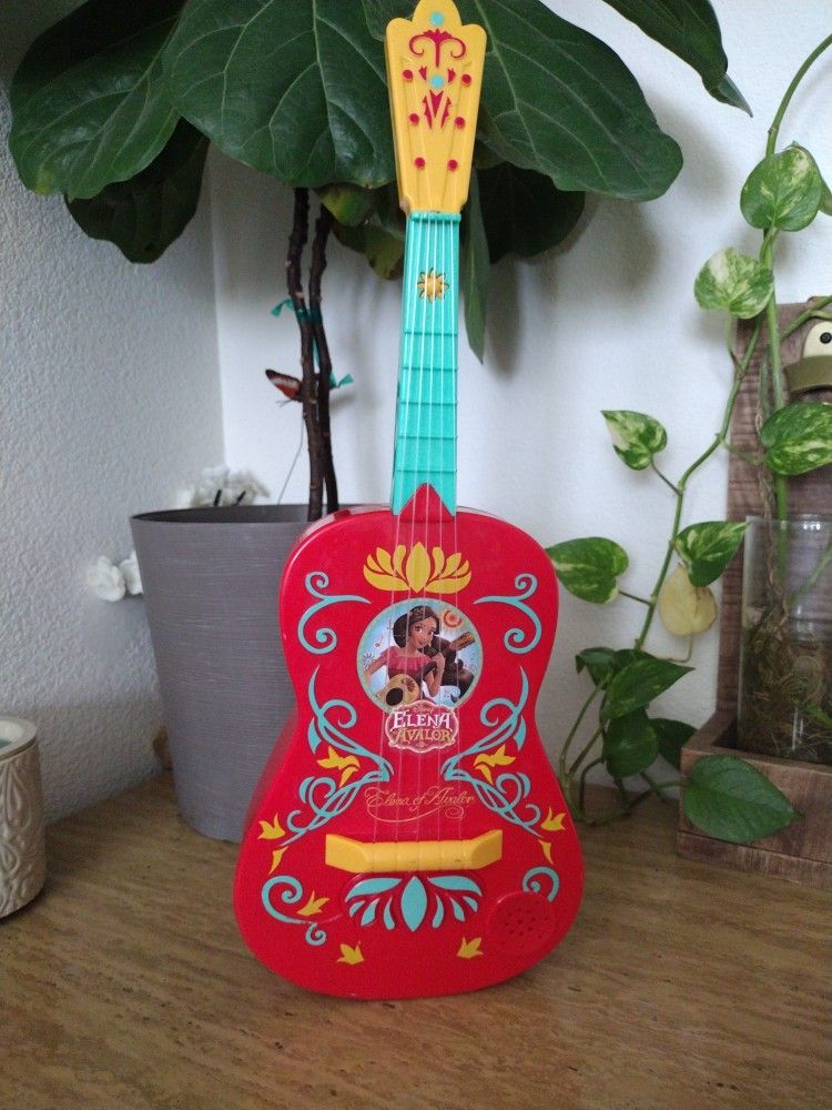 Elena Of Avalor Storytime Guitar 20 Inches,Like New