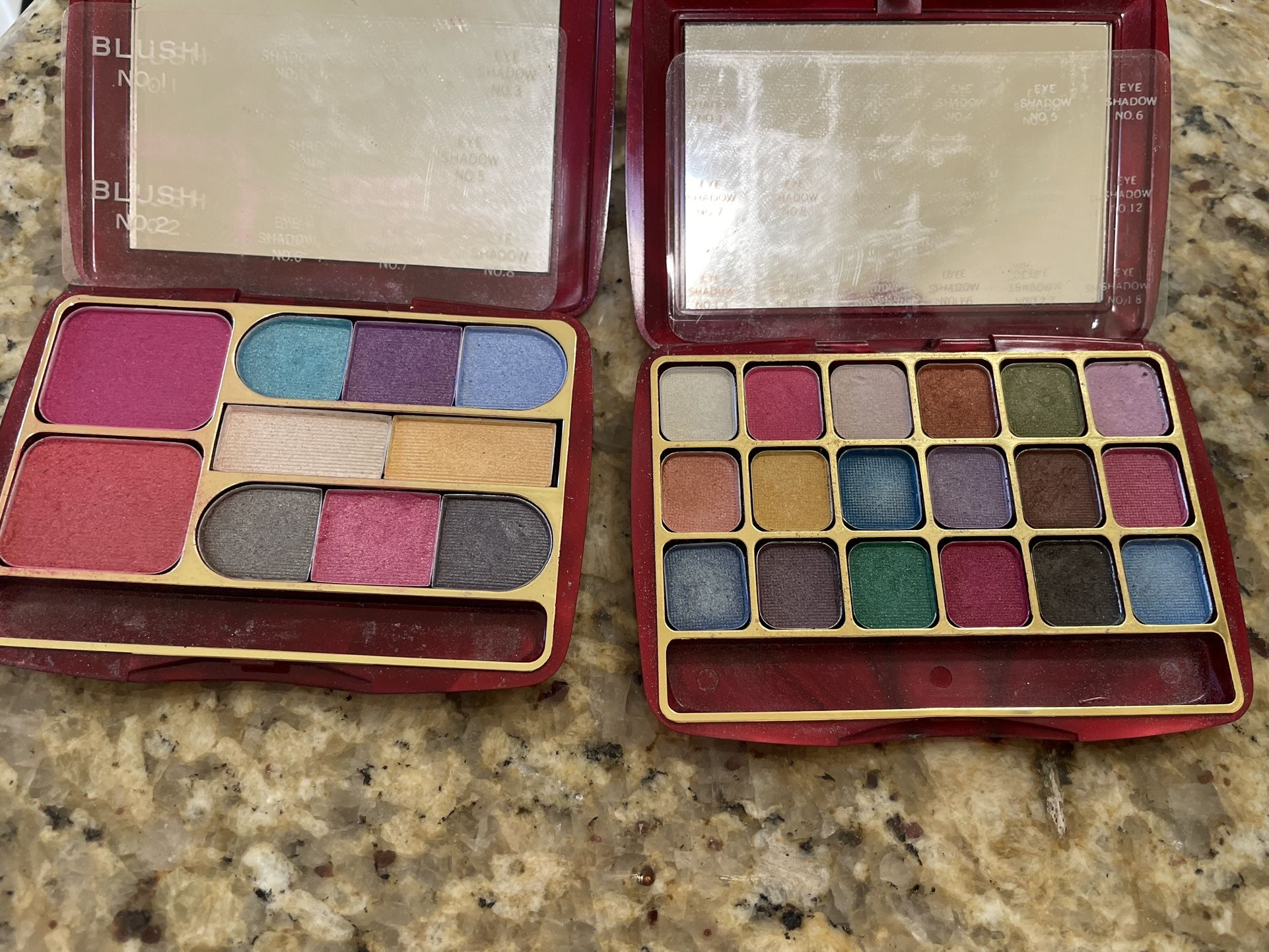 Eye Shadow Palettes- $5 Each