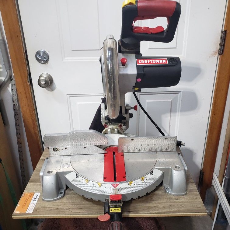 10" Craftsman Miter Saw with New Blade