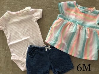 6M carters outfits