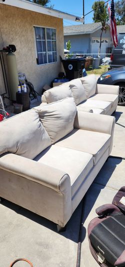 White couches