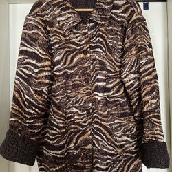 Animal Print Avenue Jacket 