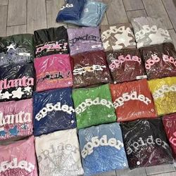 Selling Sp5der hoodies