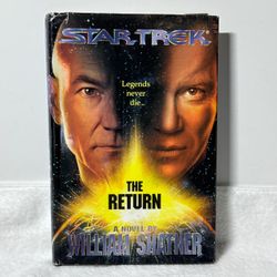 Star Trek The Return - William Shatner 1996 Hardcover Sci-Fi 1st Edition Book