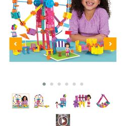 Roominate Wired Building Kit Amusement Park