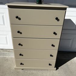 Tan Dresser