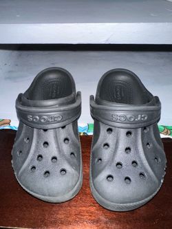 Kids Black Crocs 10C