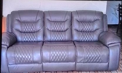 Special 2 Pcs Recliner Sofas Chair set Sample Flor Only $400 cash