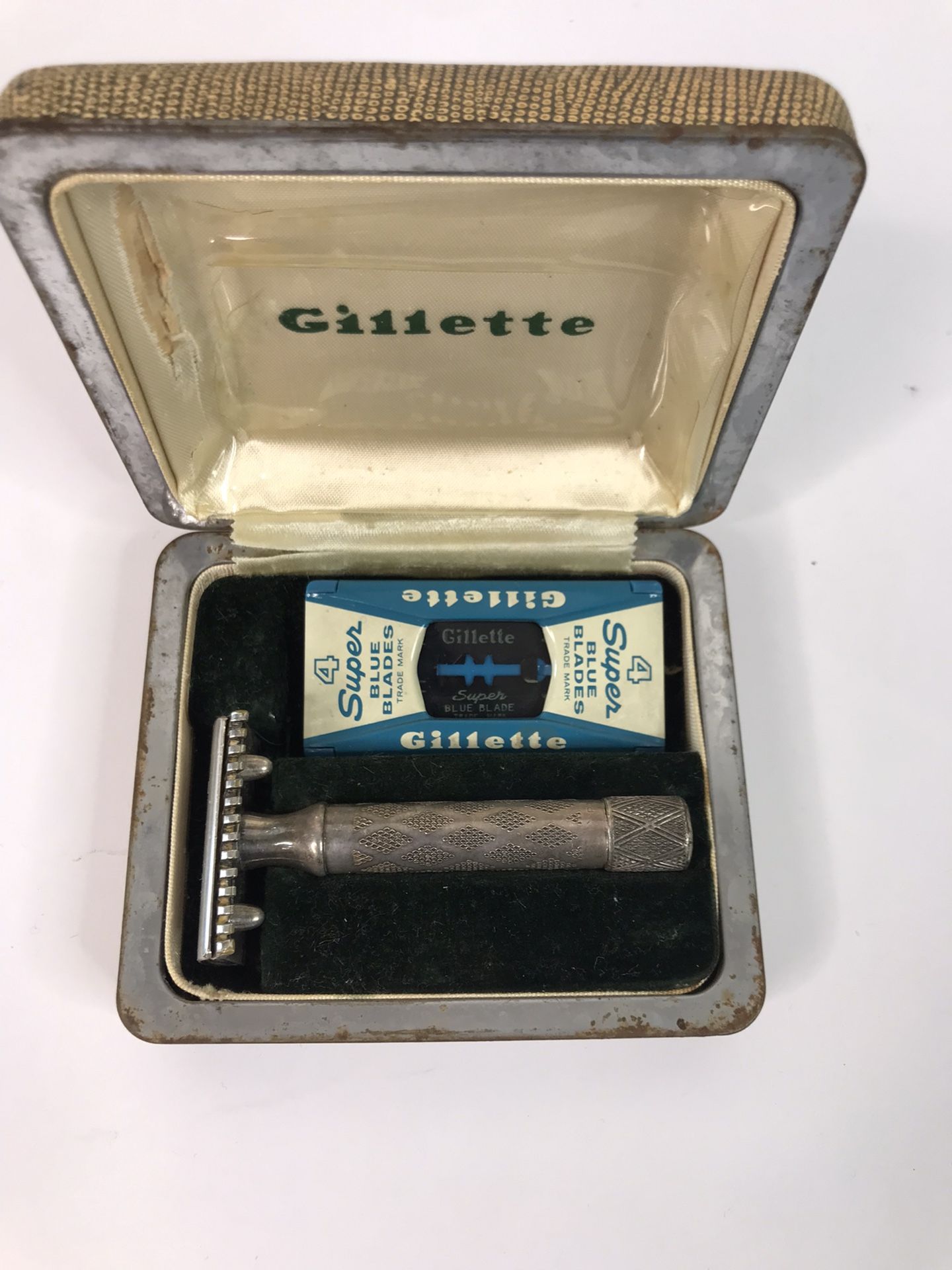 Vintage Gillette Superspeed Safety Razor Made in USA