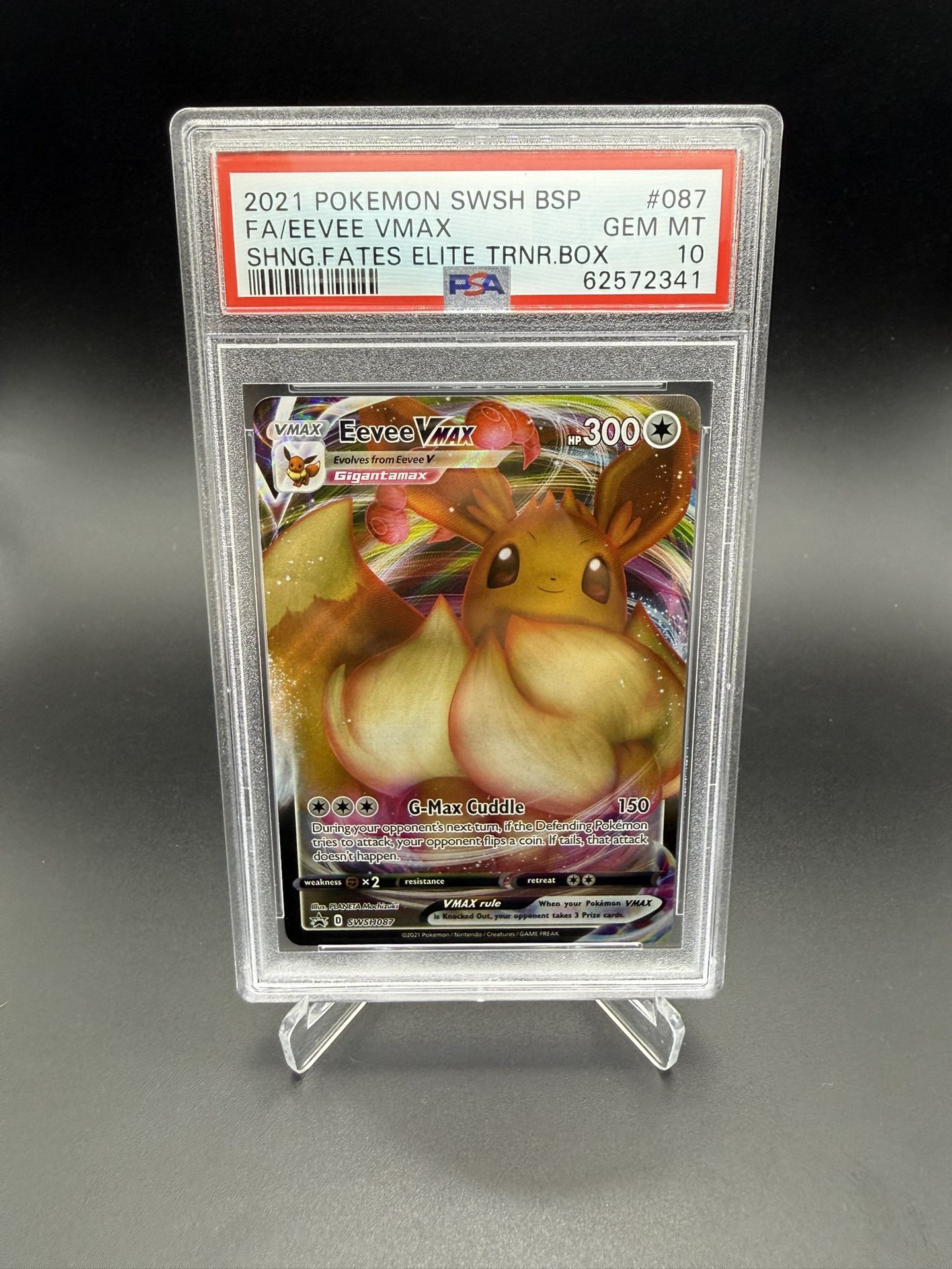 Eevee VMAX SWSH087 SWSH: Sword & Shield Promo Cards Holo