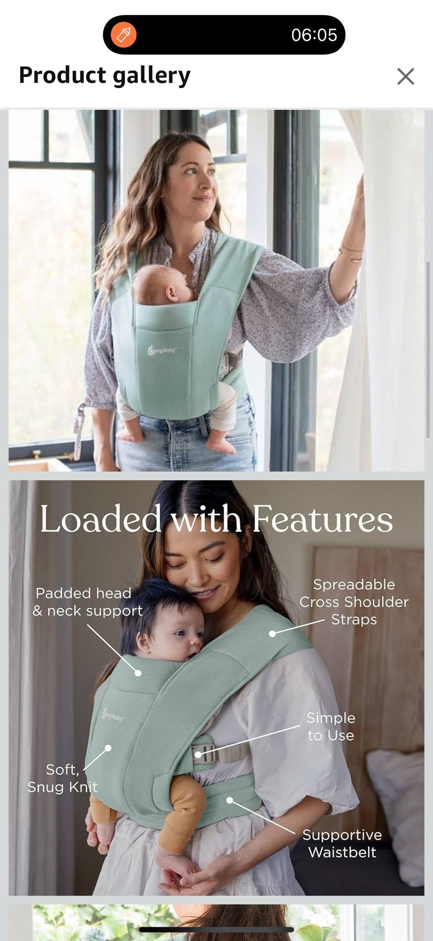 Ergobaby embrace carrier