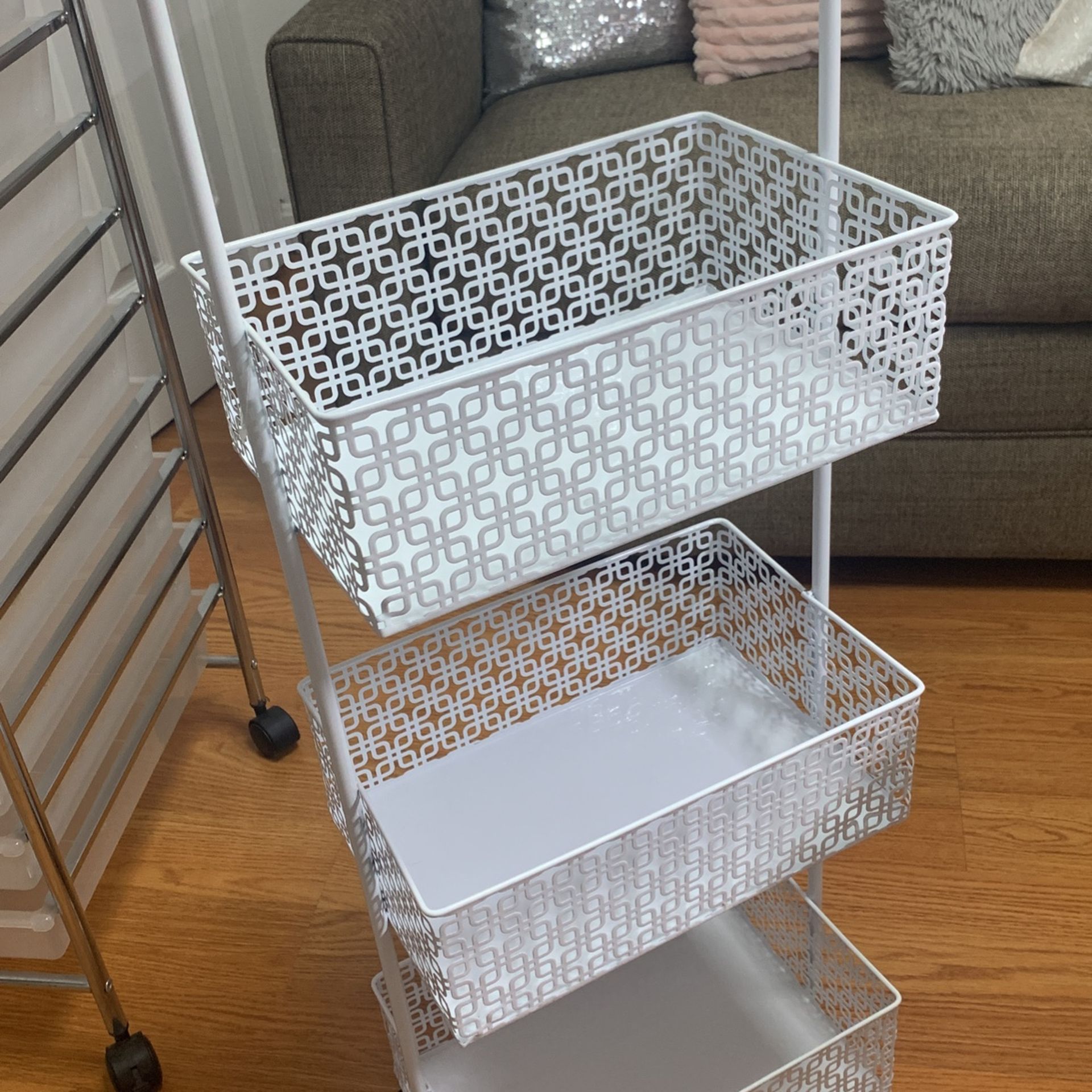 3 Tier Rolling Storage Cart 