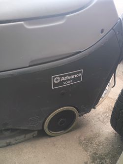 Advance SC450 Commercial Auto Floor Scrubber - 20” Walk Behind - Battery Powered